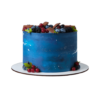 Galaxy shaped cake